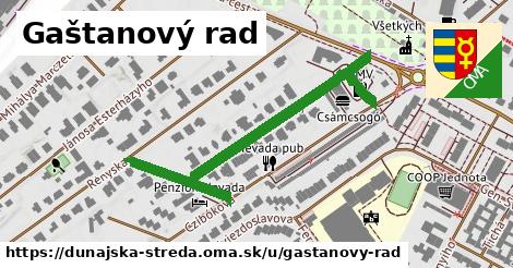 Gaštanový rad, Dunajská Streda