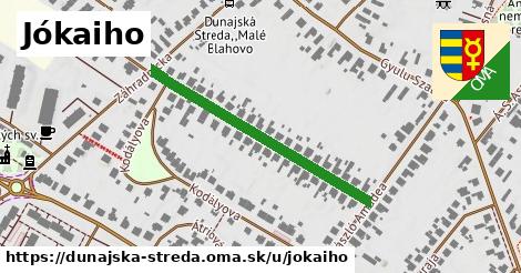 Jókaiho, Dunajská Streda