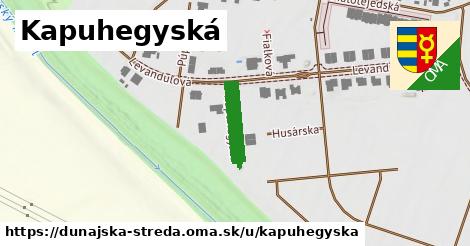 Kapuhegyská, Dunajská Streda