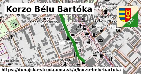 Korzo Bélu Bartóka, Dunajská Streda