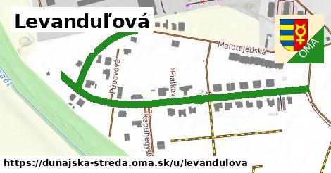 ilustrácia k Levanduľová, Dunajská Streda - 0,82 km