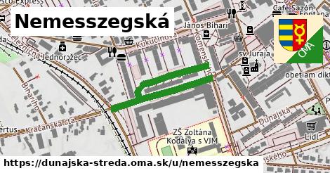 ilustrácia k Nemesszegská, Dunajská Streda - 437 m