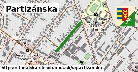 Partizánska, Dunajská Streda