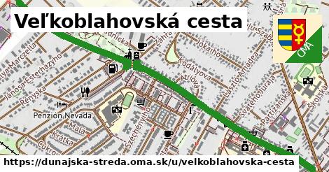 Veľkoblahovská cesta, Dunajská Streda