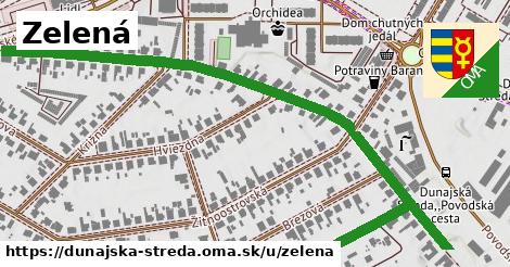 ilustrácia k Zelená, Dunajská Streda - 1,03 km