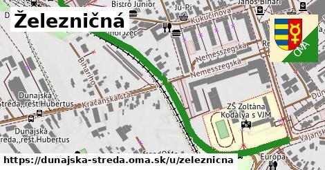 Železničná, Dunajská Streda