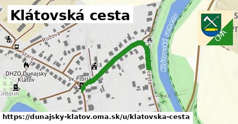 Klátovská cesta, Dunajský Klátov