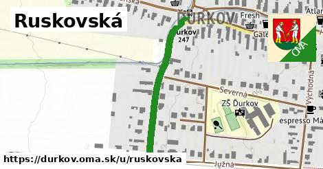 ilustrácia k Ruskovská, Ďurkov - 351 m