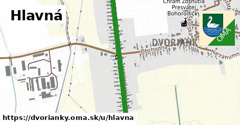ilustrácia k Hlavná, Dvorianky - 0,87 km