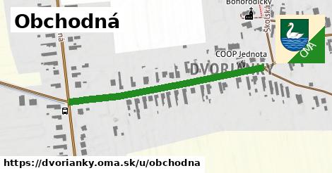 ilustrácia k Obchodná, Dvorianky - 443 m