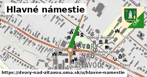 Hlavné námestie, Dvory nad Žitavou