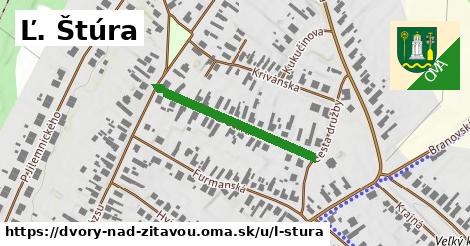 Ľ. Štúra, Dvory nad Žitavou