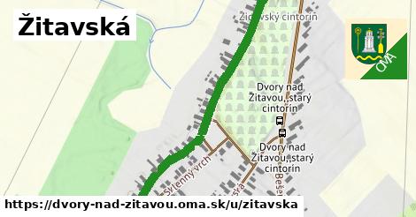 Žitavská, Dvory nad Žitavou