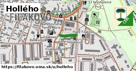 Hollého, Fiľakovo