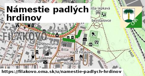 Námestie padlých hrdinov, Fiľakovo