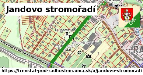 Jandovo stromořadí, Frenštát pod Radhoštěm