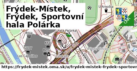 ilustrácia k Frýdek-Místek, Frýdek, Sportovní hala Polárka, Frýdek-Místek - 16 m