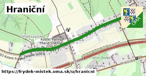 ilustrácia k Hraniční, Frýdek-Místek - 1,13 km