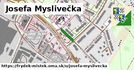 ilustrácia k Josefa Myslivečka, Frýdek-Místek - 93 m