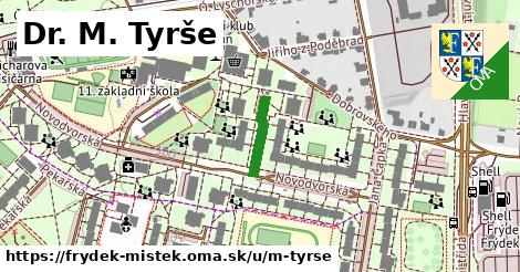 ilustrácia k Dr. M. Tyrše, Frýdek-Místek - 112 m