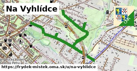 ilustrácia k Na Vyhlídce, Frýdek-Místek - 1,63 km