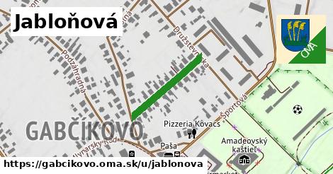 Jabloňová, Gabčíkovo