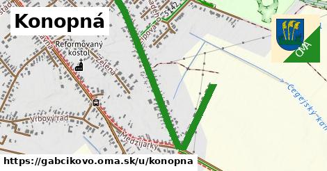 ilustrácia k Konopná, Gabčíkovo - 1,09 km