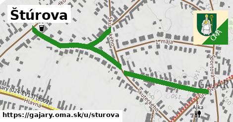 ilustrácia k Štúrova, Gajary - 691 m