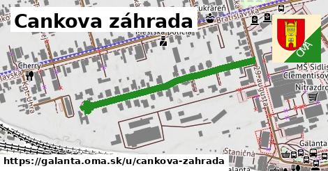 Cankova záhrada, Galanta