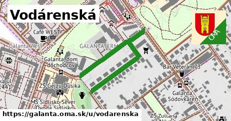 Vodárenská, Galanta