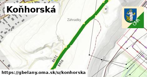 ilustrácia k Koňhorská, Gbeľany - 0,70 km