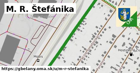 M. R. Štefánika, Gbeľany