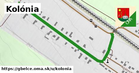 Kolónia, Gbelce