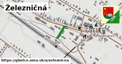 Železničná, Gbelce