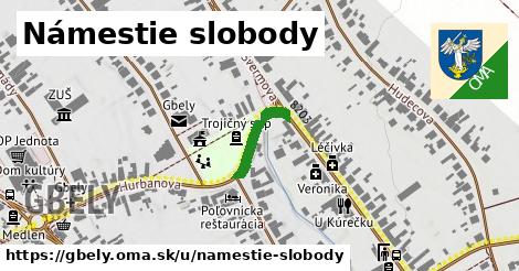 Námestie slobody, Gbely