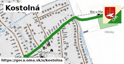 Kostolná, Geča