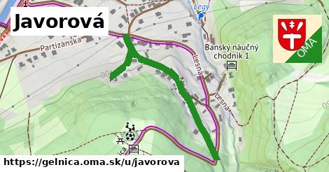 ilustrácia k Javorová, Gelnica - 447 m
