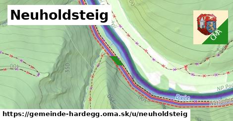 Neuholdsteig, Gemeinde Hardegg