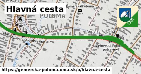 ilustrácia k Hlavná cesta, Gemerská Poloma - 0,94 km