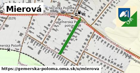 Mierová, Gemerská Poloma