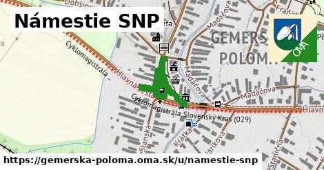 Námestie SNP, Gemerská Poloma