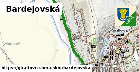 ilustrácia k Bardejovská, Giraltovce - 1,07 km