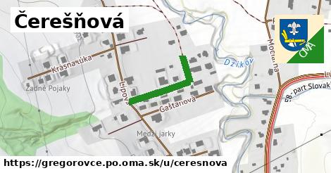 Čerešňová, Gregorovce, okres PO