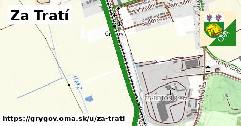 ilustrácia k Za Tratí, Grygov - 1,29 km