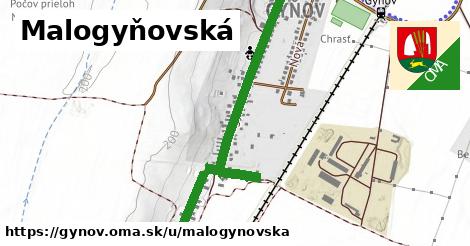 Malogyňovská, Gyňov