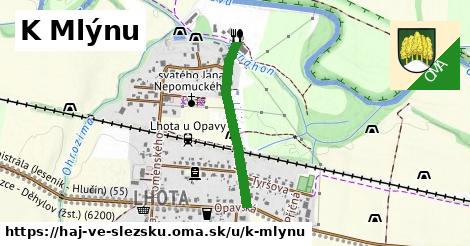 ilustrácia k K Mlýnu, Háj ve Slezsku - 520 m