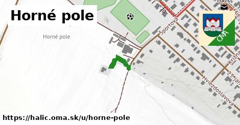 Horné pole, Halič