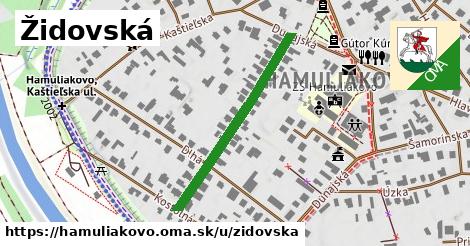 Židovská, Hamuliakovo