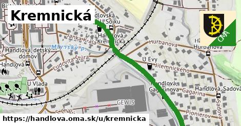 ilustrácia k Kremnická, Handlová - 0,80 km