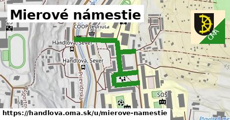 Mierové námestie, Handlová